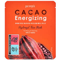 Petitfee Cacao Energizing Hydrogel Eye Mask Разглаживающ. гидрогелевая маска д/лица с экстрактом какао