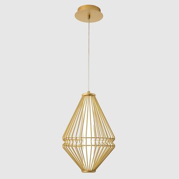 Светильник подвесной LED 18W 4000К CUADRA SP18W LED GOLD золото Crystal Lux