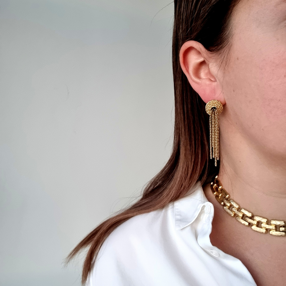 Серьги кисточки Givenchy