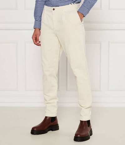 Вельветовые брюки Tommy Hilfiger - кремовый(MW0MW36693)