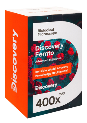 Микроскоп Levenhuk Discovery Femto Polar с книгой
