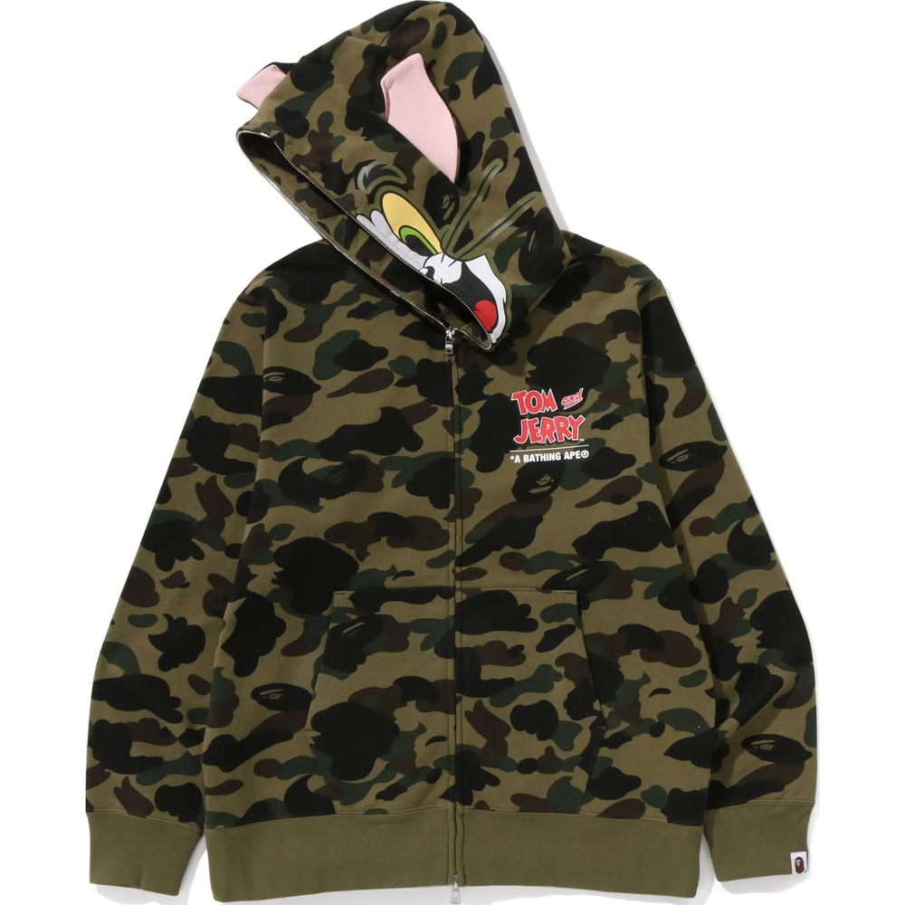 A Bathing Ape 1st Camo One Point Full Zip Худи
