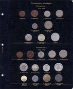 Альбом для монет Германии с 1871 года. КоллекционерЪ
