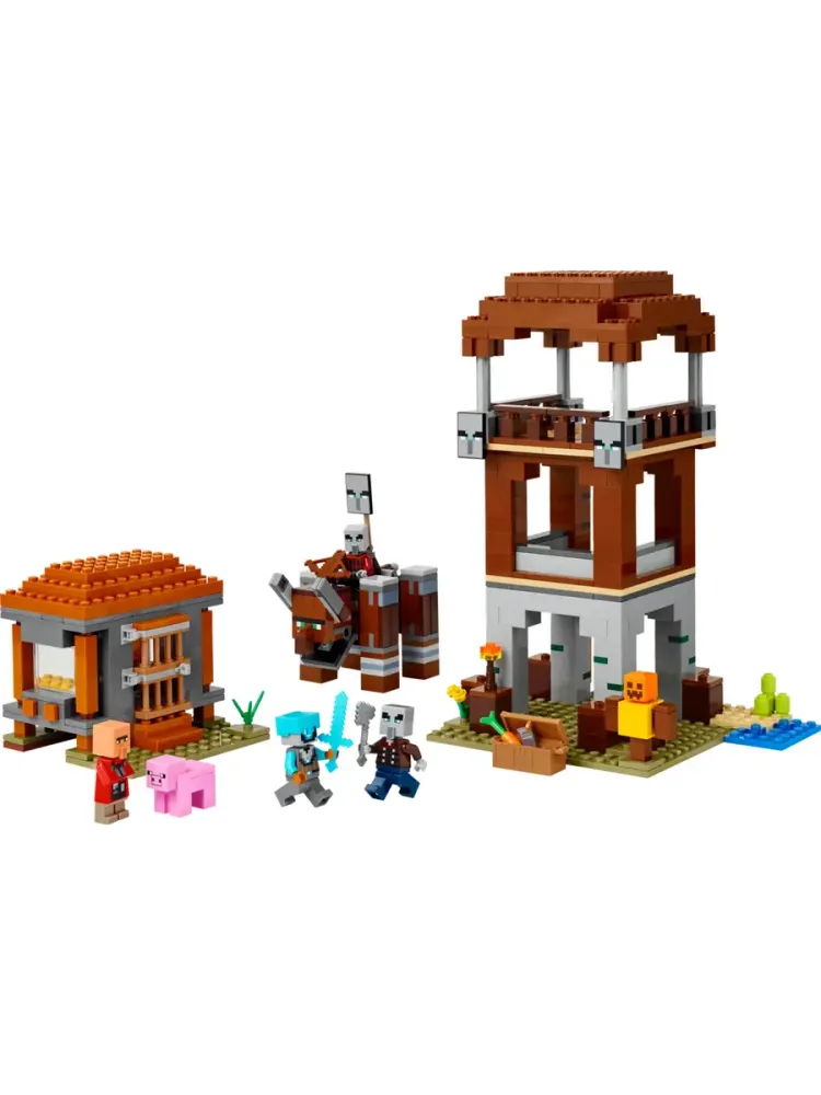 Конструктор Minecraft 21278 Форпост мародёров