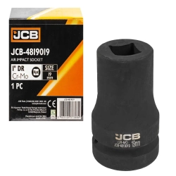Головка ударная для футорки 1'', 19мм (4гр.) JCB JCB-4819019