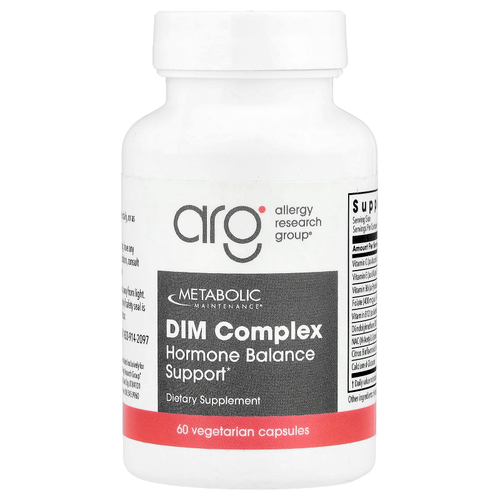 Metabolic Maintenance, комплекс с DIM, 60 вегетарианских капсул