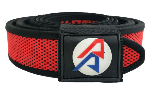 Спортивный ремень DAA Premium Belt для практической стрельбы , красный, размер 40"