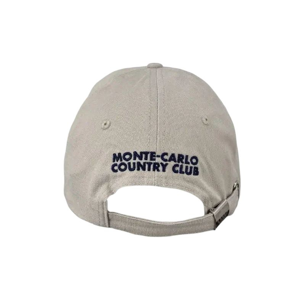 Теннисная кепка Monte-Carlo Country Club MCCC Washed Cotton - beige