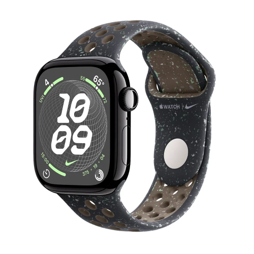 Умные часы Apple Watch Series 9 GPS, 41mm, Aluminium Case with Nike Sport Band S/M, Midnight/Midnight Sky (Тёмная ночь)