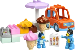 Конструктор LEGO Bluey 10458 Поездка за мороженым с Блуи