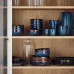 Миска IKEA GLADELIG (ГЛАДЕЛИГ), Синий, 14 см