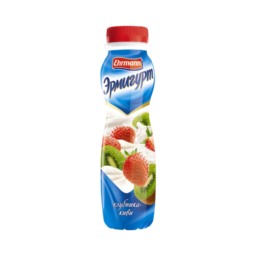 Йогурт питьевой Киви/клубника 290гр 1,2%