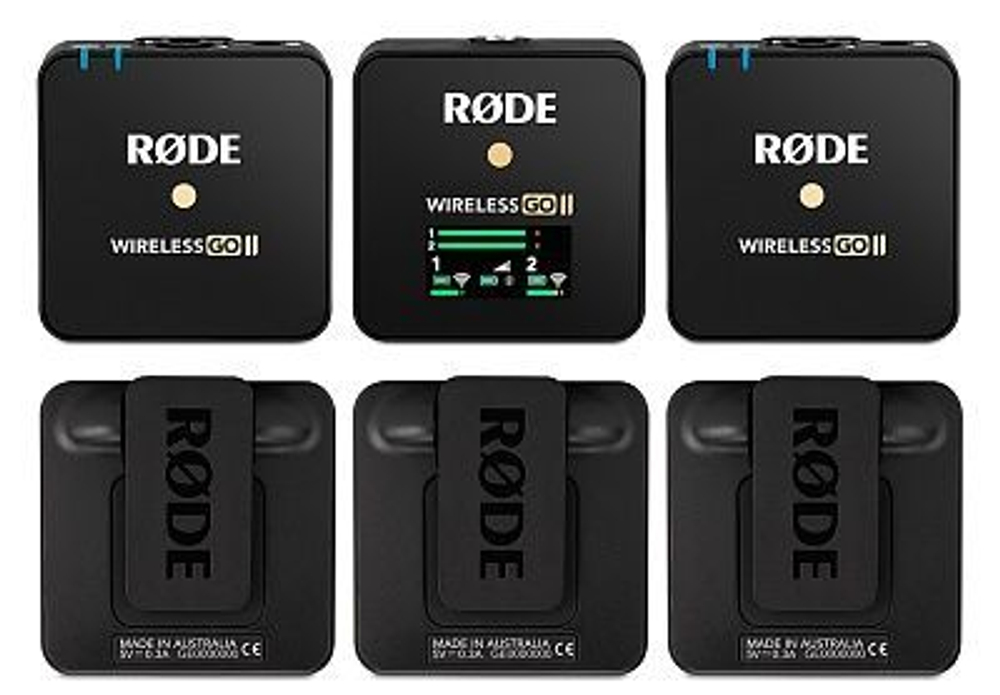 Микрофон RODE Wireless GO II, черный