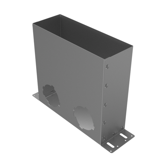 Provent VPF 300×100/90×2 адаптер (пленум) напольный на 2 выхода