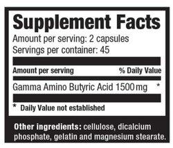 Ultimate Nutrition GABA 90 Capsules , ГАБА Гамма аминомасляная кислота