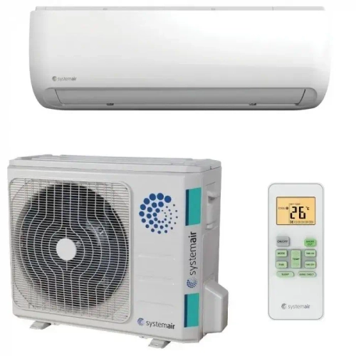 Сплит-система кондиционер настенный Systemair Smart 18 V2 EVO HP Q на 52 м²