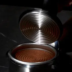 Темпер пуш для кофе пружинный d 58,5 мм h11,6 см Sword Tamper нерж. сталь дерев. ручка ZeroHero