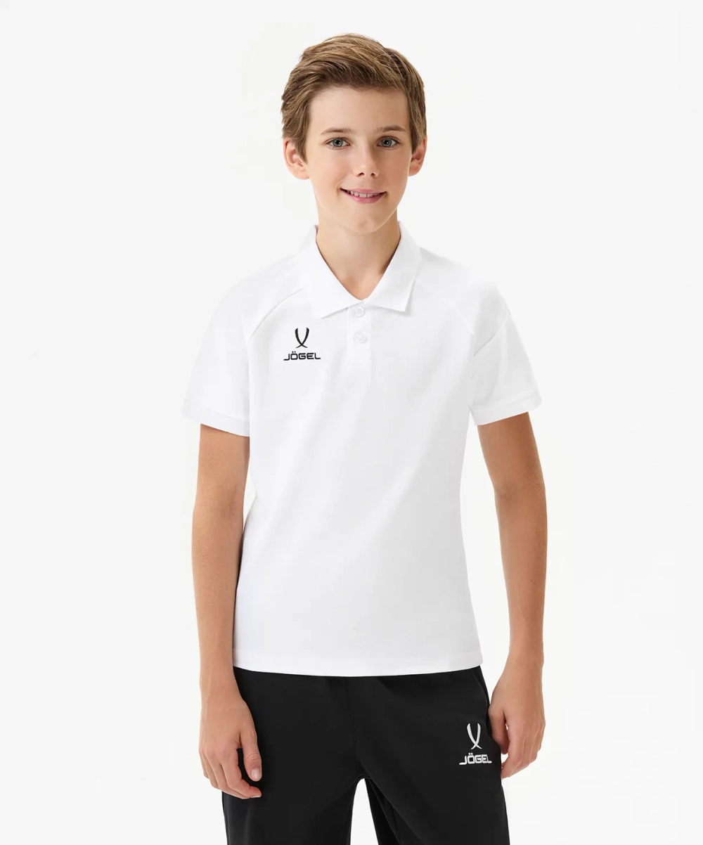 Поло JÖGEL ESSENTIAL CVC Polo CZ, белый