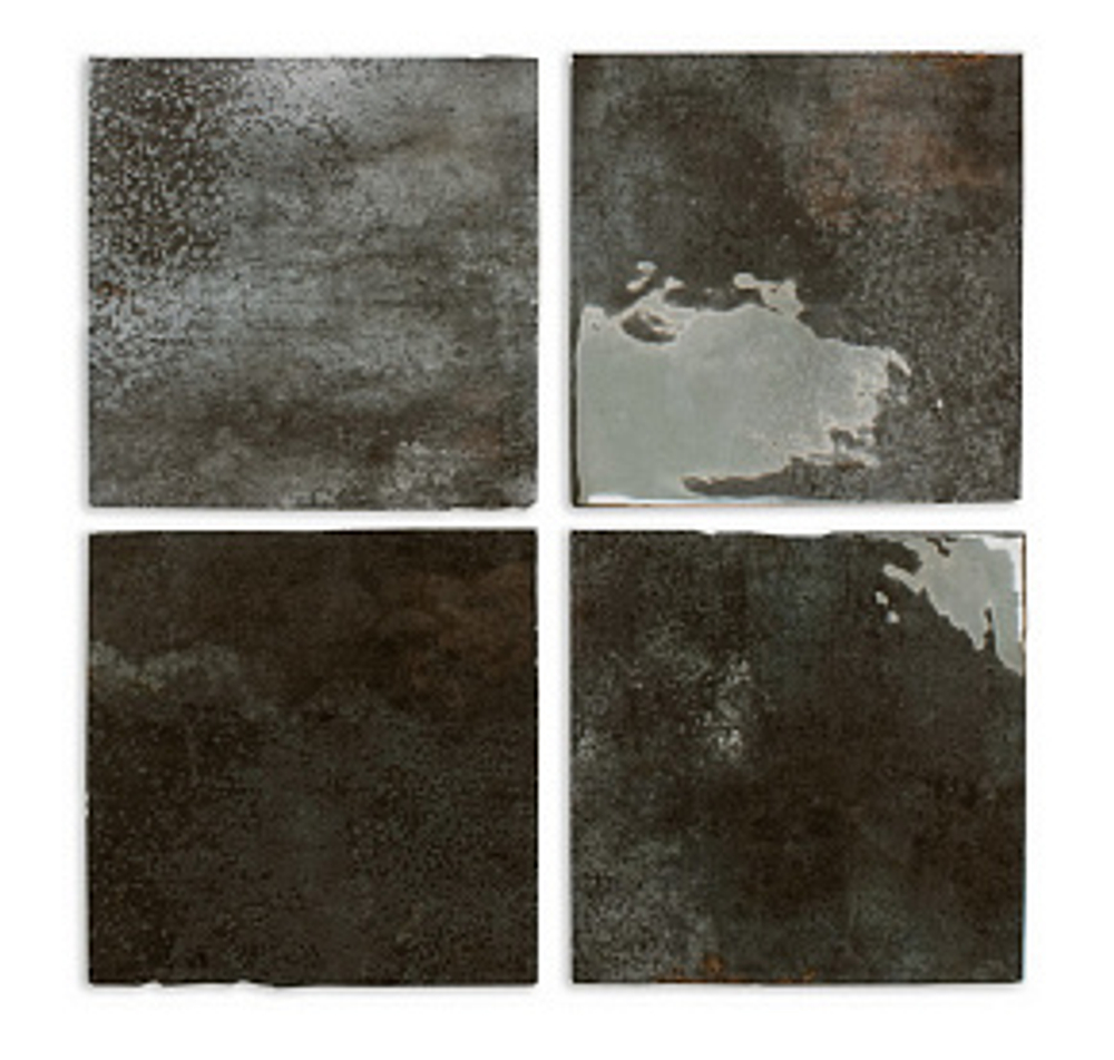 Керамическая плитка для стен DNA ENAMEL Charcoal 12,5х12,5