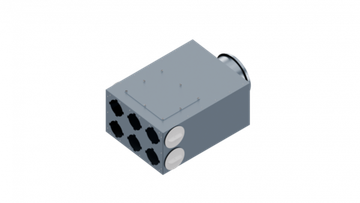 Flexag CMP-FLD 160/75x6 вентиляционный коллектор, D160, на 6 выxодов FLD