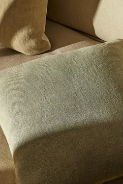 ZARA HOME ОДНОТОННЫЙ ЧЕХОЛ НА ПОДУШКУ, СВЕТЛО-ЗЕЛЕНЫЙ