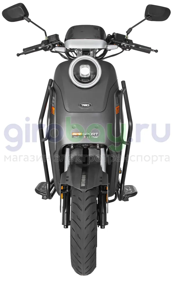 Электроскутер WENBOX U7 2000W (60V/52Ah) - Серый, АКБ LiFePO4 фото №10
