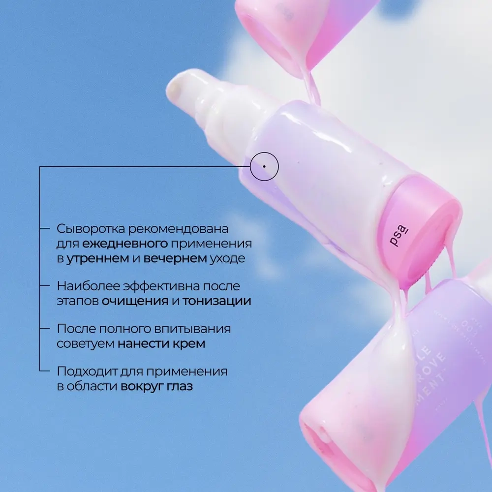 PSA Visible Improvement Peptides & Niacinamide Serum 30ml