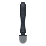 Серый двусторонний вибромассажер 23,7см Satisfyer Triple Lover 4018201
