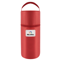 Термос Relaxika 102 (0,5 литра) в термочехле, стальной