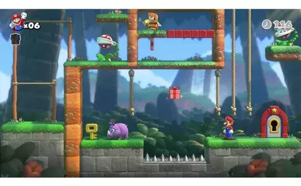 Mario vs. Donkey Kong (картридж для Nintendo Switch, полностью на английском языке)