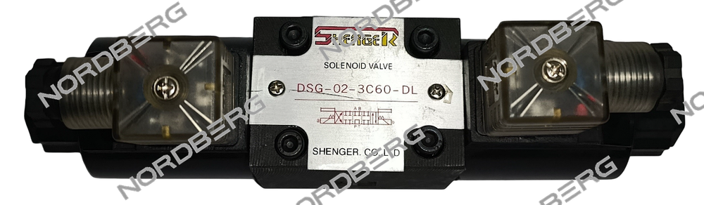 Соленоиды в сборе DSG-02-3C60-DL для 46TRK, 46TRK46, 46TRKE46 NORDBERG 01-00018617