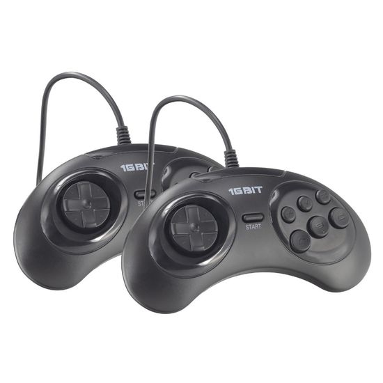 Игровая приставка SEGA Retro Genesis Modern + 300 игр + 2 джойстика проводных