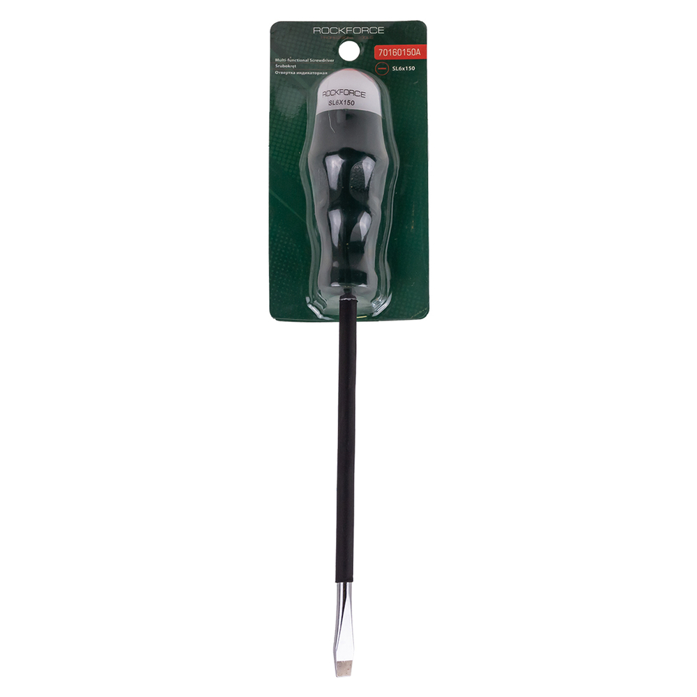 Отвертка индикаторная SL6x150 RockForce RF-70160150A