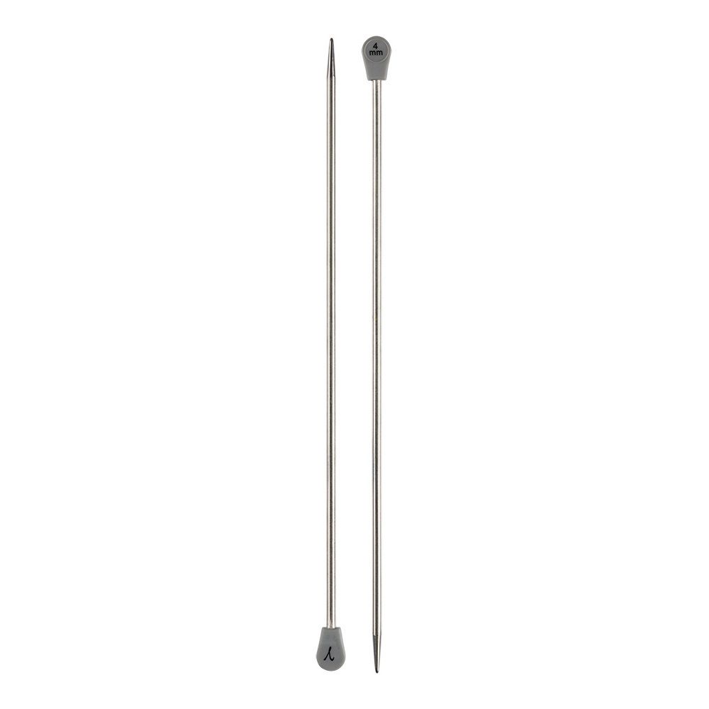 Спицы прямые металл ⌀4.0 мм, 25 см, никель, Gamma MKP25