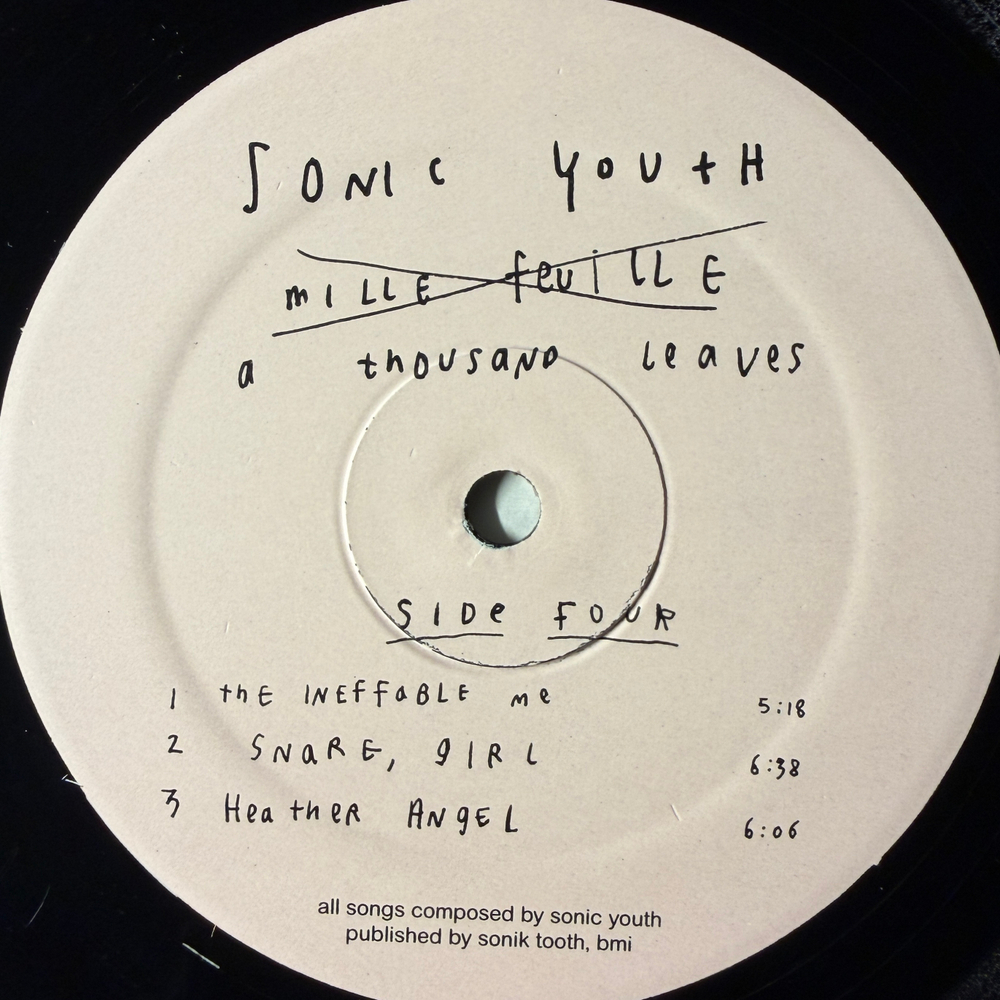 Sonic Youth – A Thousand Leaves (США 1998г.) Т