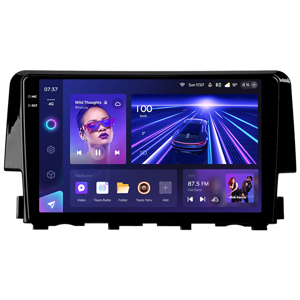 Teyes CC3 2K 9"для Honda Civic 2015-2020
