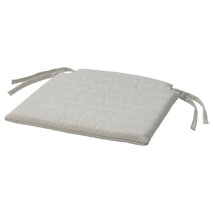 IKEA NORDVIKEN  (ИКЕА НОРДВИКЕН)  -  Подушка для стула, бежевая, 44/40x43x4 см