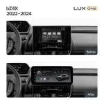 Магнитола для Toyota bZ4X - Teyes LUX ONE ROUND монитор 12.3", Android 10, Быстрая, CarPlay, 4G SIM-слот