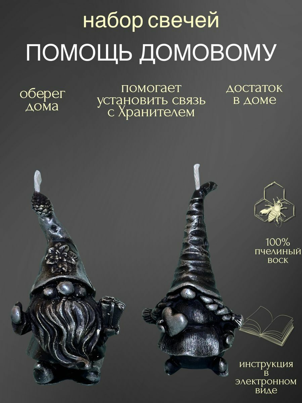 Набор свечей Домовята