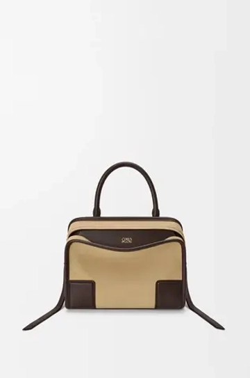 Loewe Маленькая сумка Amazona 180 из мягкой телячьей кожи, шоколадный