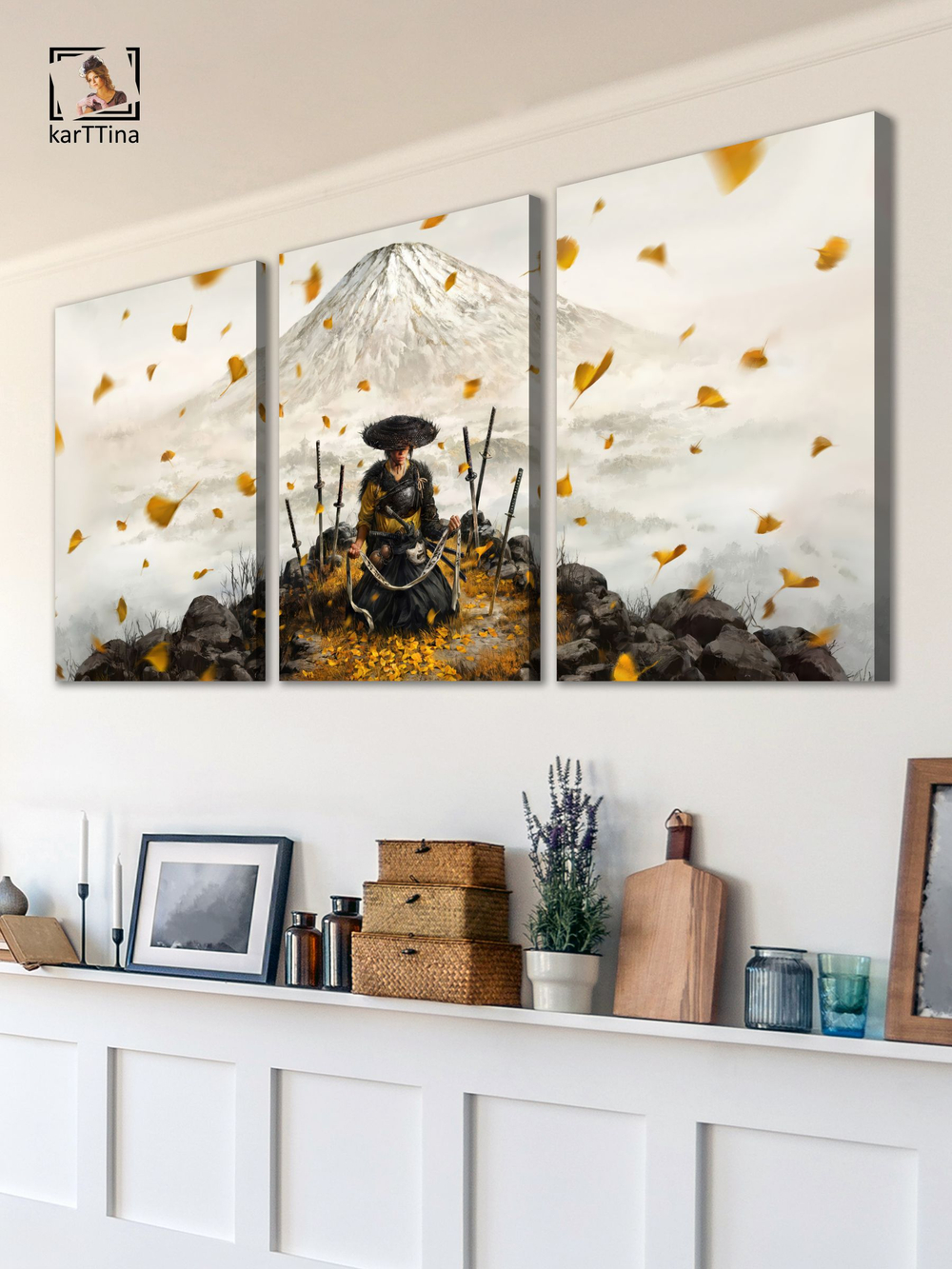 Картина на стену модульная Starfield, 150 см х 70 см
