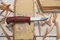 Нож Morakniv Basic 511 углеродистая сталь, пластиковая ручка (красная)