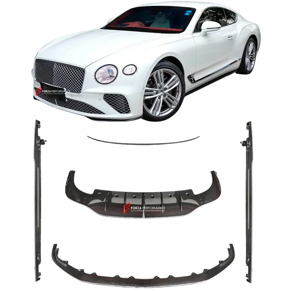 Карбоновый обвес для Bentley Continental GT 2018+ Бентли Континенталь