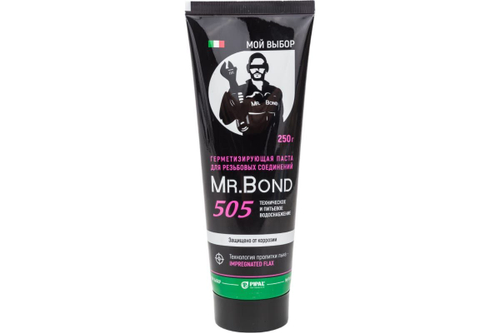 QuickSPACER Mr.Bond 505 Паста герметезирующая для пропитки льна, туба, 70г