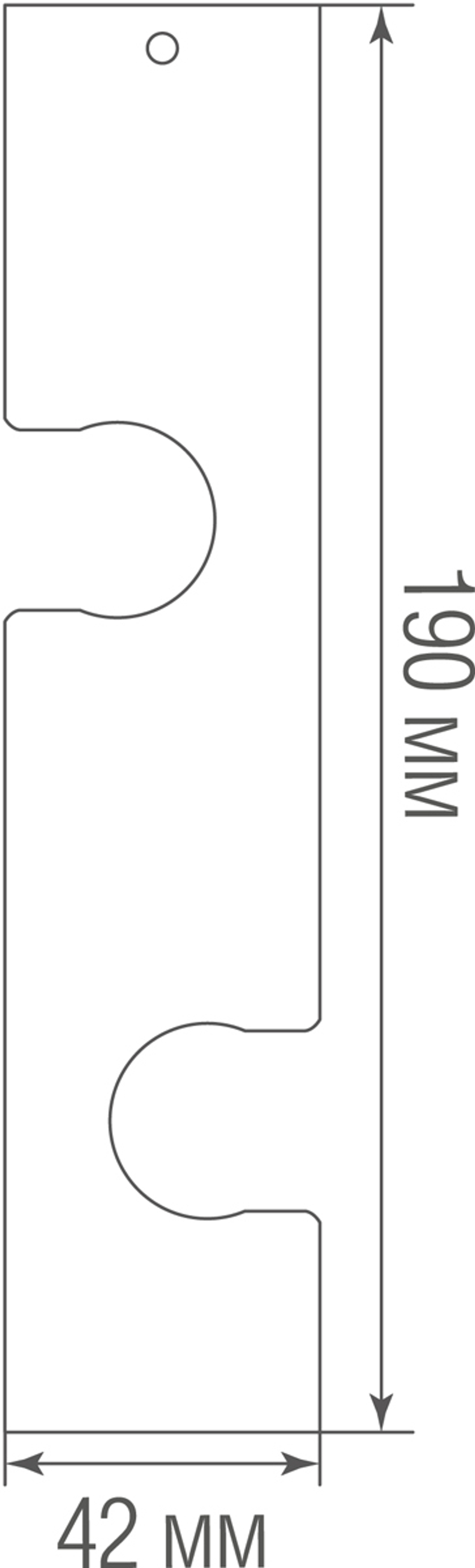 Размеры Surface mount 190VB2
