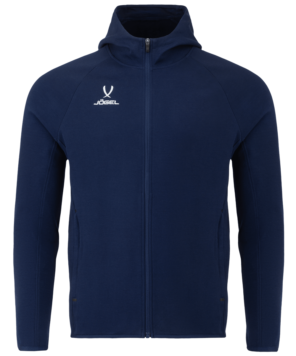 Худи на молнии ESSENTIAL Athlete Hooded FZ Jacket, темно-синий