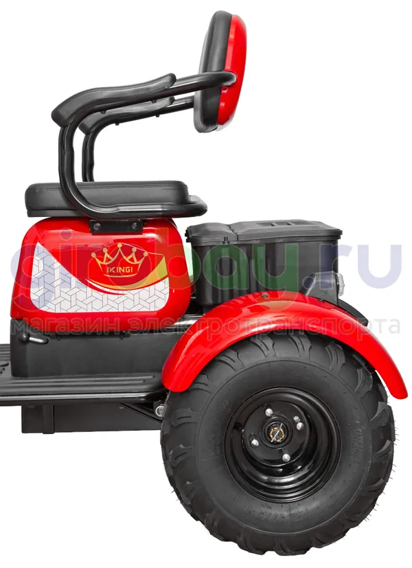 Электротрицикл IKINGI SIBTRIKE T3 Pro MAX 1000W (60V/30Ah) - Красный фото №18