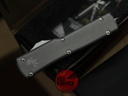 Нож Microtech UTX-70 A+++ Standard S/E - серый апокалиптик