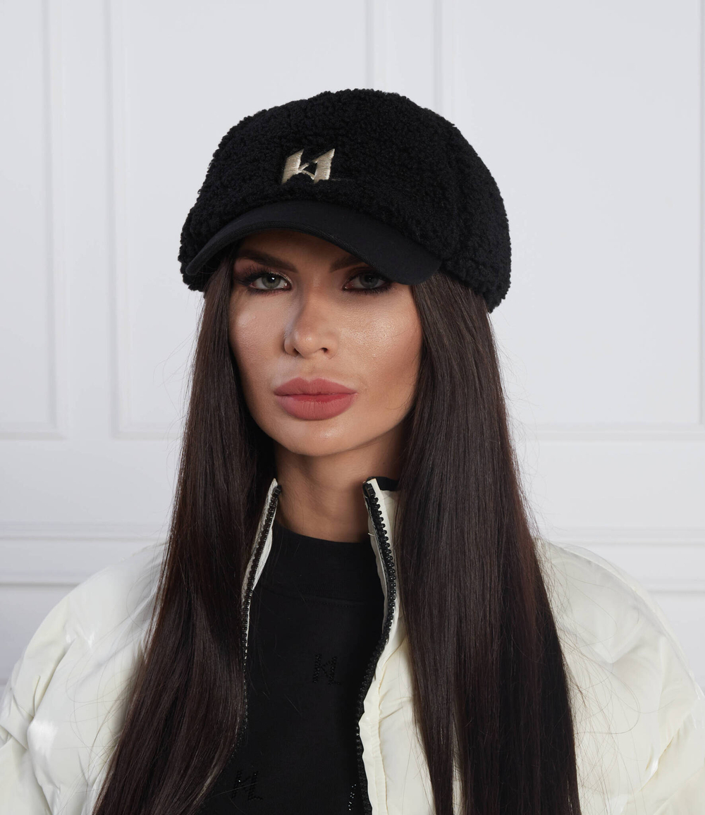 кепка k/kl shearling Karl Lagerfeld - черный(226W3408)