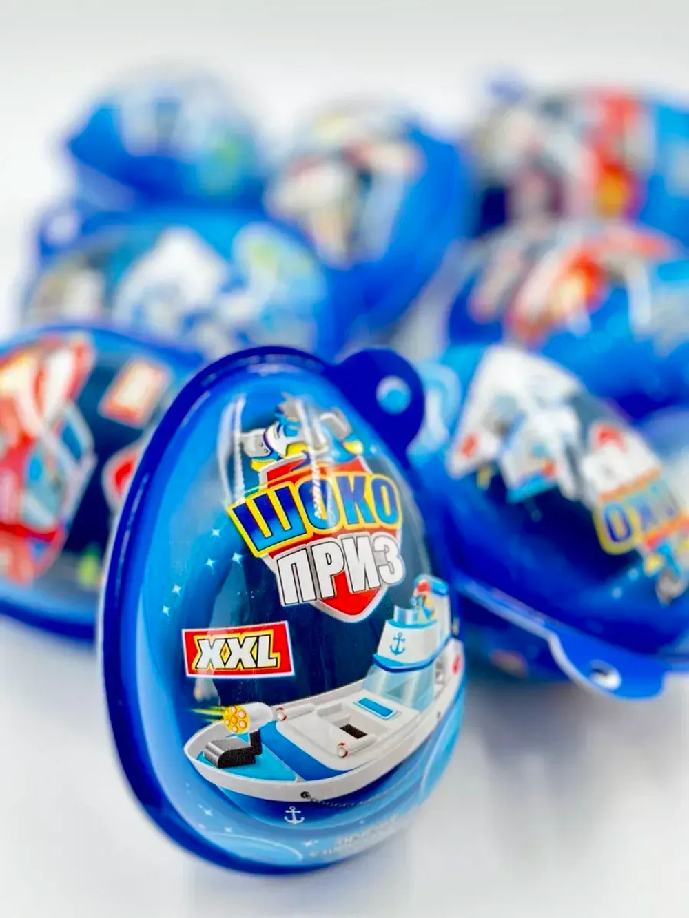 Печенье с шоколадной пастой и игрушкой Шокоприз, XXL